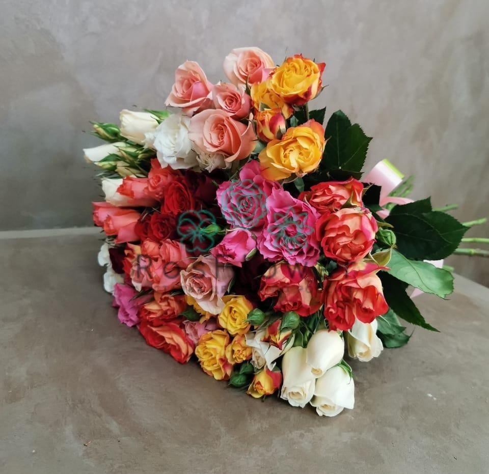 Букет цветов из: Розы в Новолуговом