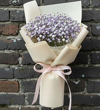 Букет цветов из:  Гипсофила в Новолуговом