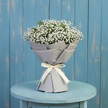 Букет цветов из:  Гипсофила в Новолуговом