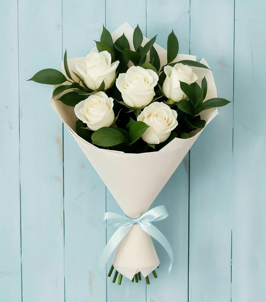 Букет цветов из: Розы в Новолуговом