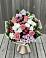Букет цветов из: Альстромерии, Гвоздики, Розы и Хризантемы в Новолуговом