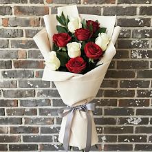 Букет цветов из:  Розы #REPLACE_PRED# Новолуговом