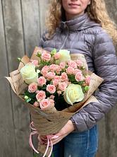 Букет голос любви в Новолуговом Букет цветов из: Розы в Новолуговом