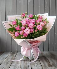 Букет Розовый кустик #REPLACE_PRED# Новолуговом