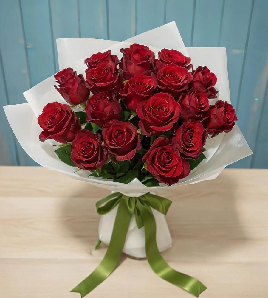 Букет Красные розы в Новолуговом