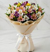 Букет цветов из:  Альстромерии в Новолуговом