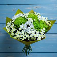 Букет цветов из:  Хризантемы в Новолуговом