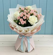 Букет цветов из:  Розы в Новолуговом