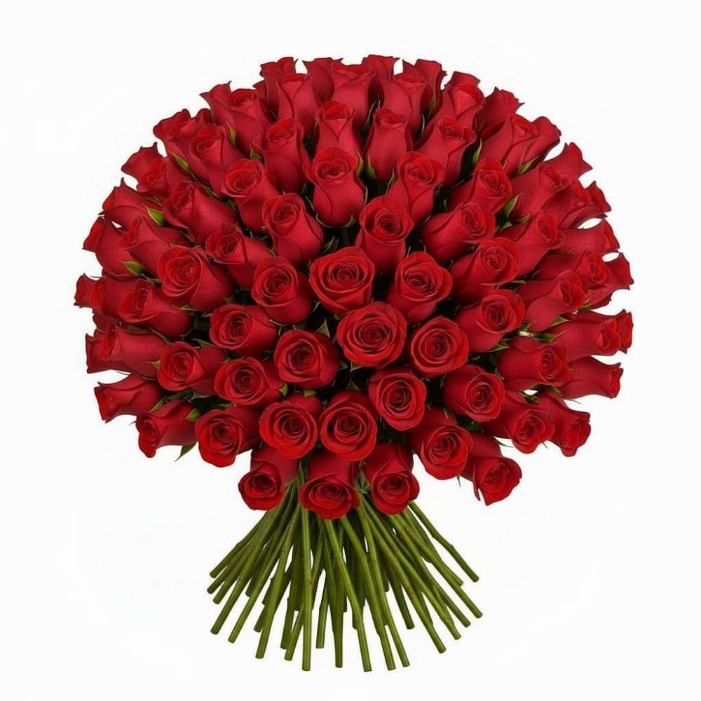 Букет Красные розы Чери Лав в Новолуговом