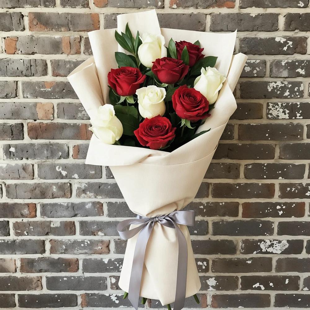 Букет цветов из: Розы в Новолуговом