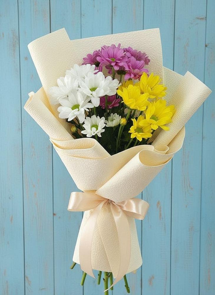 Букет цветов из: Хризантемы в Новолуговом