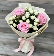 Букет цветов из:  Розы #REPLACE_PRED# Новолуговом