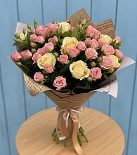 Букет цветов из:  Розы #REPLACE_PRED# Новолуговом