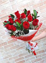 Букет цветов из:  Розы #REPLACE_PRED# Новолуговом