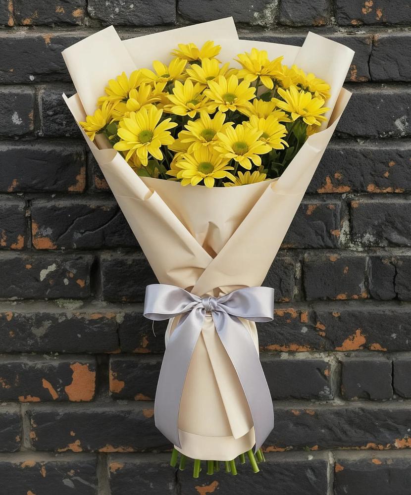 Букет цветов из: Хризантемы в Новолуговом