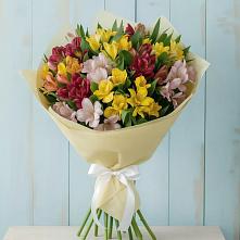 Букет цветов из:  Альстромерии в Новолуговом