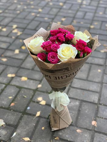 Букет цветов из: Розы в Новолуговом