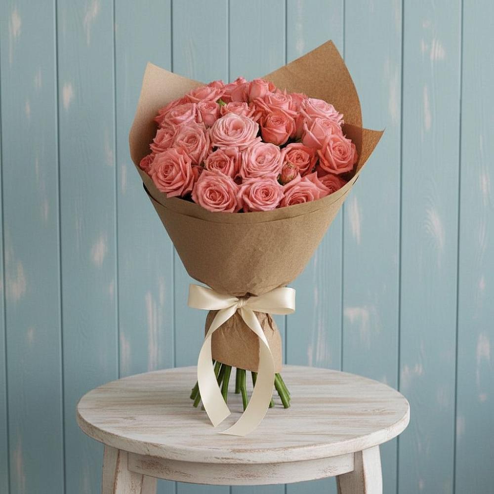 Букет цветов из: Розы в Новолуговом