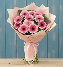 Букет цветов из:  Герберы в Новолуговом